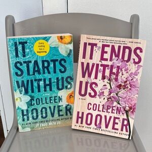 It Starts With Us & It Ends With Us by Colleen Hoover